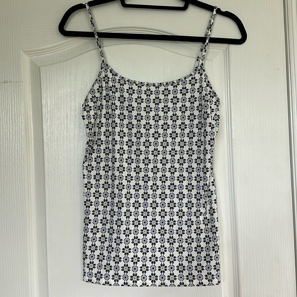 Loft Floral Spaghetti Strap Tank medium